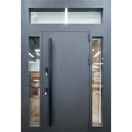 Большая парадная дверь со стеклом РД-2602 по цене от 41500 рублей