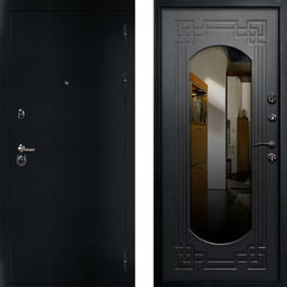 Дверь металлическая с зеркалом РД-2360 порошок/МДФ по цене от 19900 рублей