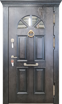 Дверь со стукалкой (кнокером) РД-2597 МДФ отделка