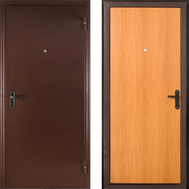 Стальная входная дверь с порошком и ламинатом РД-2146 стандартная по цене от 11500 рублей