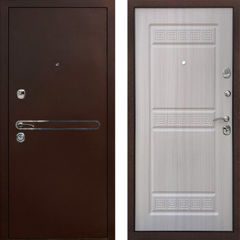 Входная дверь РД-2473 порошковый окрас + МДФ со скрытыми петлями