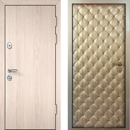 Входная металлическая дверь ламинат и экокожа РД-2304 по цене от 13900 рублей