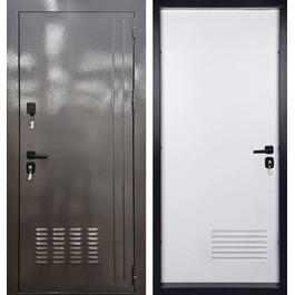 Антивандальная дверь с вентиляционной решеткой РД-2684 по цене от 22400 рублей
