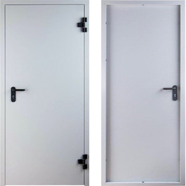 Дверь металлическая РД-2227 техническая нитроэмаль по цене от 12900 рублей