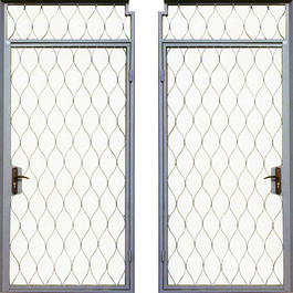 Дверь решетчатая с фрамугой РД-2226 по цене от 6900 рублей