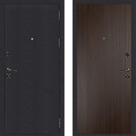 Дверь с терморазрывом РД-2447 порошковое покрытие и ламинат-панель «Венге» по цене от 19000 рублей