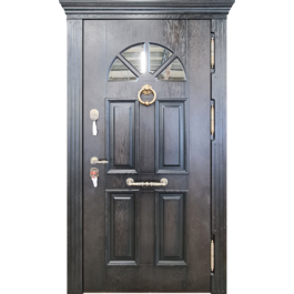 Дверь со стукалкой (кнокером) РД-2596 с терморазрывом по цене от 38100 рублей