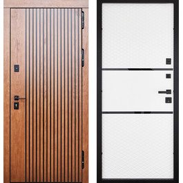 Дверь стальная в дом или квартиру с МДФ панелью РД-2517 дизайн по цене от 20500 рублей