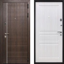 Дверь входная металлическая МДФ РД-2337 цвет сосна белая по цене от 17500 рублей