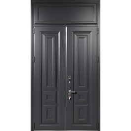 Двустворчатая дверь с фрамугой РД-2759 терморазрыв по цене от 51600 рублей