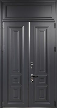 Двустворчатая дверь с фрамугой РД-2759 терморазрыв