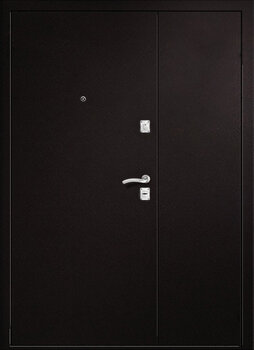 Двустворчатая стальная дверь РД-2483 со скрытыми внутренними петлями