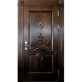 Филенчатая дверь РД-2284 массив дуба по цене от 74000 рублей