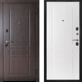 Коричневая входная дверь МДФ отделка РД-2324 по цене от 17500 рублей