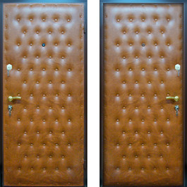 Металлическая дверь эконом с винилискожей РД-2291 по цене от 5900 рублей