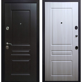 Металлическая дверь РД-2476 с внутренними петлями в квартиру и дом двойная МДФ-плита по цене от 18000 рублей