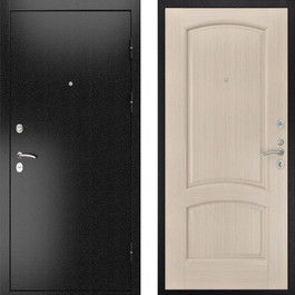 Металлическая дверь с отделкой из порошкового напыления и МДФ РД-2367 графит/дуб беленый по цене от 17900 рублей