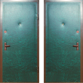 Металлическая входная дверь РД-2293 экокожа с двух сторон по цене от 6900 рублей