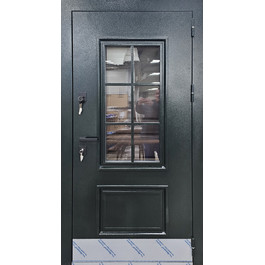 Одностворчатая уличная дверь с остеклением РД-2658 по цене от 34300 рублей