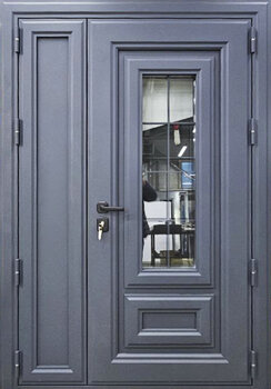 Полуторная дверь с антивандальным покрытием РД-2751 термо