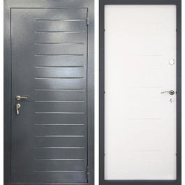 Порошковая дверь с вдавленным дизайном РД-2708 холодоустойчивая по цене от 35900 рублей