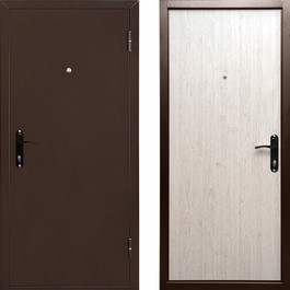 Стальная дверь с порошковым напылением и ламинатом РД-2153 по цене от 12500 рублей