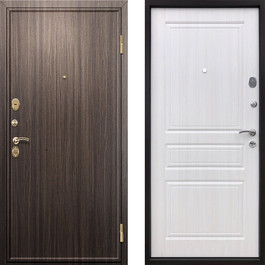 Стальная входная дверь отделка ламинат и МДФ РД-2156 по цене от 17500 рублей
