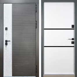 Утепленная дверь из МДФ отделки РД-2565 по цене от 30800 рублей