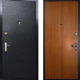 Входная дверь из экокожи с ламинатом РД-2162 по цене от 8500 рублей