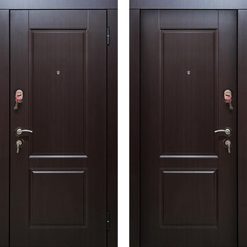 Входная дверь классическая РД-2330 коричневый МДФ