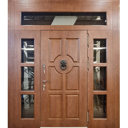 Входная дверь МДФ отделка со стеклом РД-2614 по цене от 45100 рублей