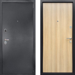 Входная дверь порошок и ламинат РД-2144 графит/дуб светлый по цене от 11500 рублей