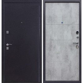 Входная дверь РД-2482 МДФ «асфальт» и порошковое антивандальное покрытие по цене от 16500 рублей
