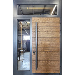 Высокая термостойкая дверь с остеклением РД-2694 по цене от 68500 рублей