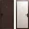 Стальная дверь с порошковым напылением и ламинатом РД-2153