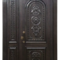Входная элитная дверь с отделкой из массива дуба РД-2263