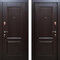 Входная дверь классическая РД-2330 коричневый МДФ