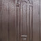 Полуторная порошковая дверь РД-2656 коричневый окрас
